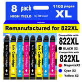 PayForLess Epson 822XL black cartridge ready for crisp, legible text.