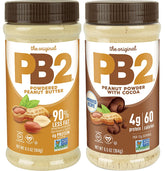 PB2 Original powdered peanut butter jar for low-fat, versatile use