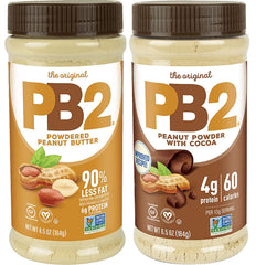 PB2 Original powdered peanut butter jar for low-fat, versatile use
