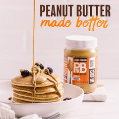 Creamy PBfit spread texture ideal for smoothies and baking.