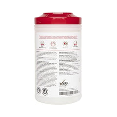 Wipes designed for food-contact surfaces like counters and cutting boards
