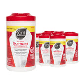 PDI Sani-Professional wipes canister shows no-rinse sanitizing for busy kitchens