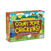 Peaceable Kingdom Count Your Chickens board with colorful chicks for cooperative play