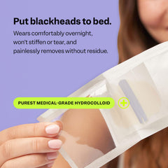 Peach Slices overnight wear for painless removal and residue-free skin.