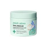 Peach Slices Snail Rescue Mask jar with jelly texture for hydration