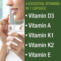 Peak Performance ADK label showing vitamins for vision and mood support.