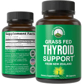 Peak Performance beef thyroid bottle for energy and metabolism support