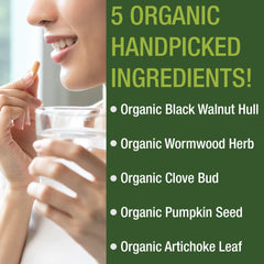 Peak Performance Clove bud capsules suggest natural cleansing benefits.