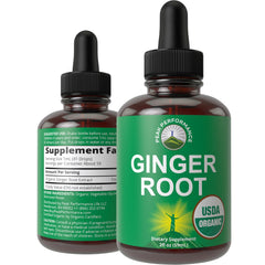 Peak Performance Ginger Drops bottle for convenient daily immune-and-digestive support.
