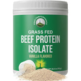 Peak Performance grass-fed beef protein scoop for lactose-free post-workout shakes