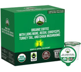 Peak Performance Lion's Mane mushroom pod for a smooth, focused cup.