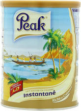 Peak Whole Milk Powder 2lb can front shows premium Dutch dairy and long shelf life.