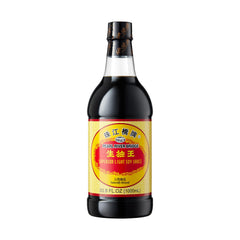 Pearl River Bridge Light Soy Sauce bottle for versatile stir-fry and dipping.