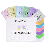 Peauamie collagen peptide eye patches in a jar restore firmness and brighten under-eye skin.