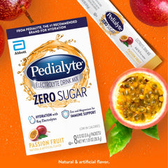 Pedialyte Berry Frost powder packets provide refreshing hydration with key electrolytes