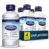 Pedialyte Electrolyte Drink Unflavored bottle front for quick hydration