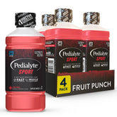 Pedialyte Sport bottle view for on-the-go hydration during workouts.