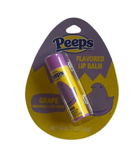 Peeps marshmallow cream formula lip balm with a soft glide.