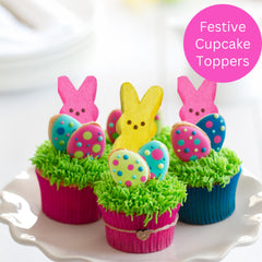 Gift-ready Peeps bunnies on table, perfect Easter party favor