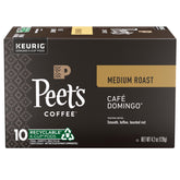 Peet's Coffee Cafe Domingo pod ready for a balanced morning brew