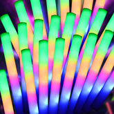 Pelreame LED foam glow sticks bundle for vibrant party atmosphere.