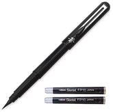 Pentel Arts Pocket Brush Pen cap and pocket clip enable portable sketching on the go.