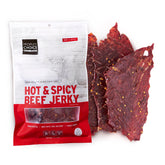 People's Choice Beef Jerky big slab packfront—bold flavor and chewy texture for on-the-go snacking.