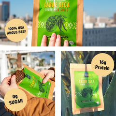 People's Choice Beef Jerky shows no nitrites or nitrates in ingredients.
