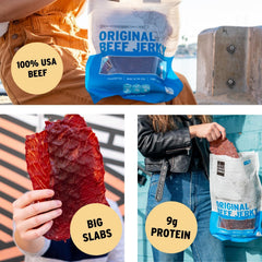 People's Choice Beef Jerky Sweet Pepper Flavor delivers balanced sweet and peppery finish.
