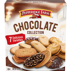 Pepperidge Farm Chocolate Collection dark chocolate Milano cookie close-up for gourmet snacking.