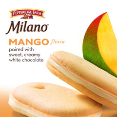 Pepperidge Farm Milano cookie break highlights delicate texture
