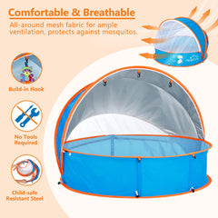 Peradix large capacity play tent fits two children for shared fun.
