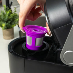 PERFECT POD compatible with Keurig machines for versatile home brewing.