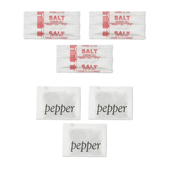 Perfect Stix salt packets 7g for precise portioning in cafés.