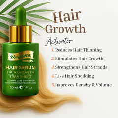 Persona Beauty Serum dropper close-up applying to the scalp.