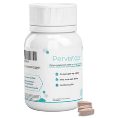 Pervistop immunity-support bottle for daily immune wellness.