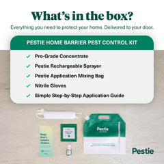 Pestie application steps guide shows a simple 10 minute setup for your home.