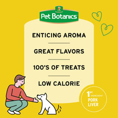 Pet Botanics pork liver flavor boosts palatability and motivation