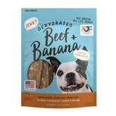 PET JERKY FACTORY boeuf-banane-douce : friandise tendre pour chiens actifs