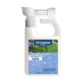 PetArmor Home Yard Spray bottle attached to hose for easy outdoor application