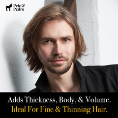 Texture shown on hair strands for natural lift and definition