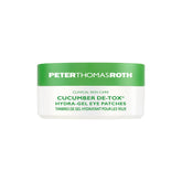 Peter Thomas Roth cucumber detox eye patch close-up for refreshed under-eye skin