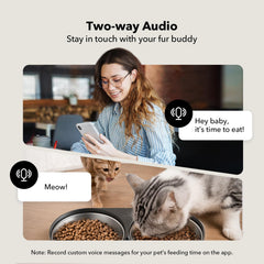 PETLIBRO 145° wide-angle camera view enabling broad room monitoring