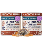 Pets Are Kids Too turkey tail chews packaging for dogs, easy daily support