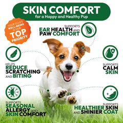 Petsology chews with probiotics emphasize immune support for dogs.