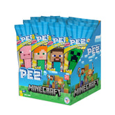 PEZ Minecraft party pack with 12 dispensers ready for gifting and sharing.