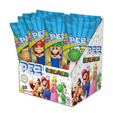PEZ Nintendo 12-pack front view with Mario characters, ideal party favors