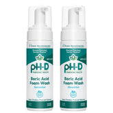 pH-D Feminine Health Boric Acid Foam Wash bottle for gentle cleansing