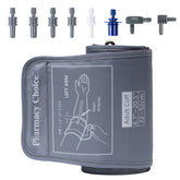 Pharmacy Choice extra-large arm cuff with eight connectors for versatile monitor compatibility.