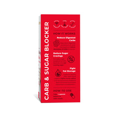 Pharmaganics label and bottle closeup showing stimulant-free formula.